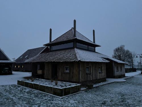 L'établissement Landgoed Boneman en hiver