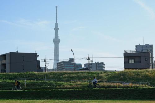 Fotografie z fotogalerie ubytování Skytree View Riverside Terrace v Tokiu