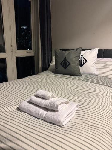 Ένα ή περισσότερα κρεβάτια σε δωμάτιο στο Beautiful Quay House