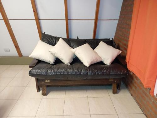 Et opholdsområde på Cuatro Picos Cabañas