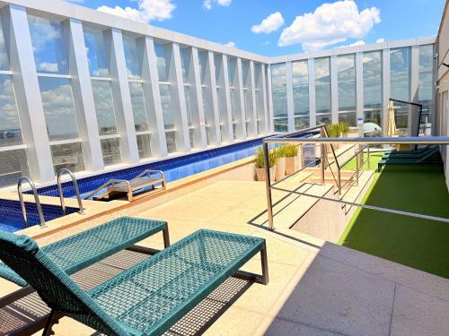 Swimmingpoolen hos eller tæt på Vista Panorâmica - Hotel Vision