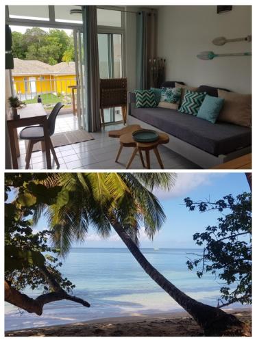 Appartement dans résidence avec accès direct plage