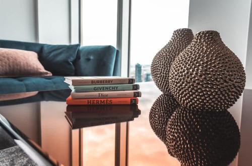 Et opholdsområde på The Itchen River Penthouse