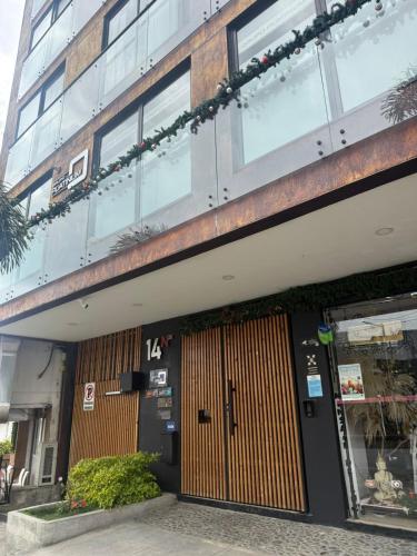 Budova, kde se apartmán nachází