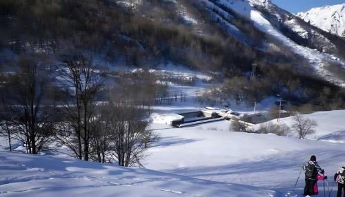 Chalet Villarenger v zimě