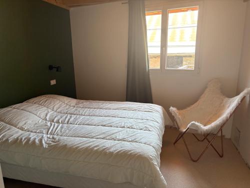 Postel nebo postele na pokoji v ubytování Chalet Villarenger