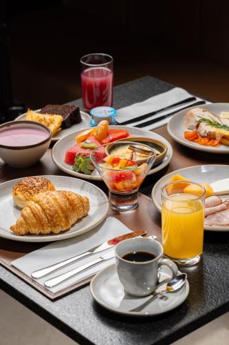 Comida en el hotel o alrededores