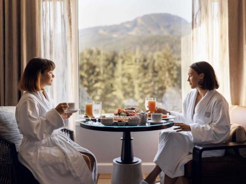 Nápoje v ubytování Fairmont Chateau Whistler