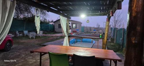 Πισίνα στο ή κοντά στο Cabaña la morocha