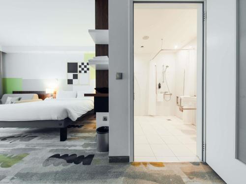 Koupelna v ubytování ibis Styles Warszawa Airport