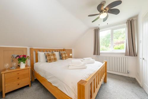 Ένα ή περισσότερα κρεβάτια σε δωμάτιο στο Erw-Fair