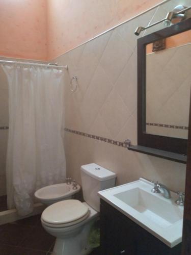 Koupelna v ubytování chalet de vacaciones