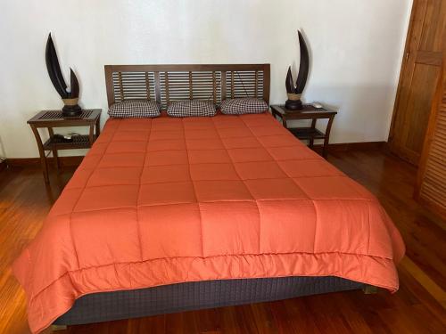 Postel nebo postele na pokoji v ubytování Mele Magic