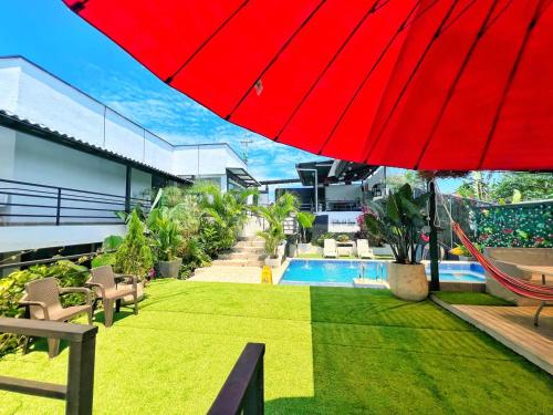 Πισίνα στο ή κοντά στο Finca Hotel Villa Del Lago