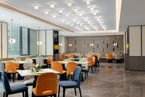 Posezení v ubytování Hilton Garden Inn Changde Economic and Technological Development Zone