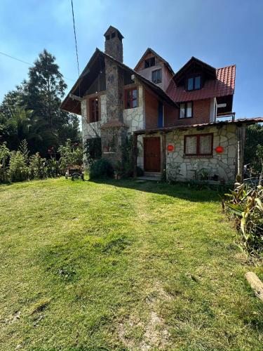 Κήπος έξω από το Cabaña Milagros