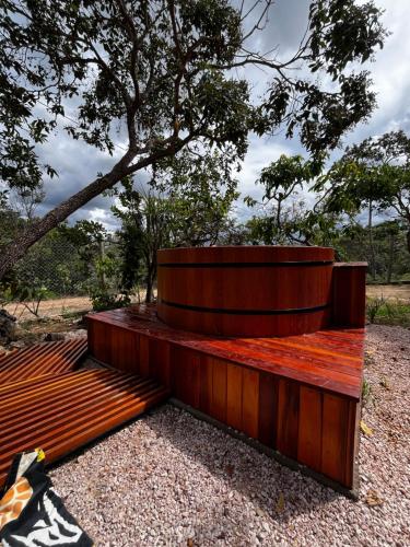 Foto sihtkohas Alto Paraíso de Goiás asuva majutusasutuse Chales Estrela Veadeiros Com Ofurô galeriist