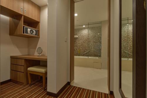 Ένα μπάνιο στο Hyatt Place Shenzhen Airport