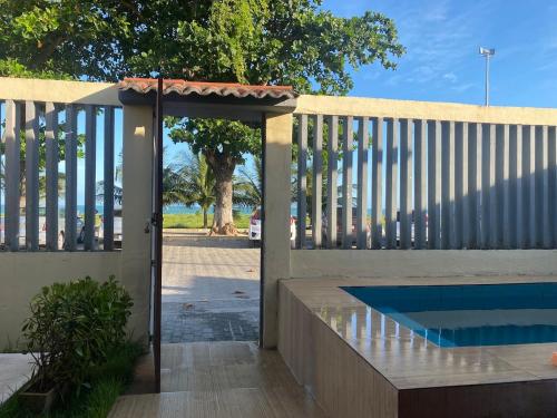 Swimmingpoolen hos eller tæt på Casa PÉ NA AREIA Paripueira