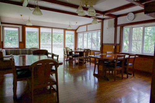 Restaurace v ubytování HAKUBA Grace Inn