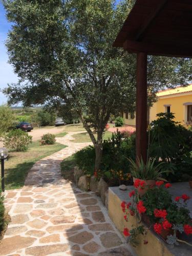 Taman di luar Agriturismo Campesi casale tra le vigne