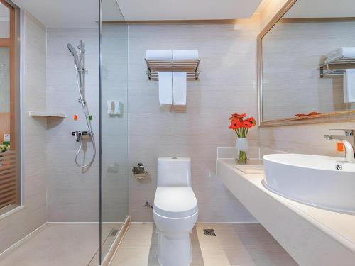 Koupelna v ubytování Vienna Hotel Guangxi Guilin Xing'an