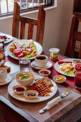 Jídlo v penzionu nebo okolí