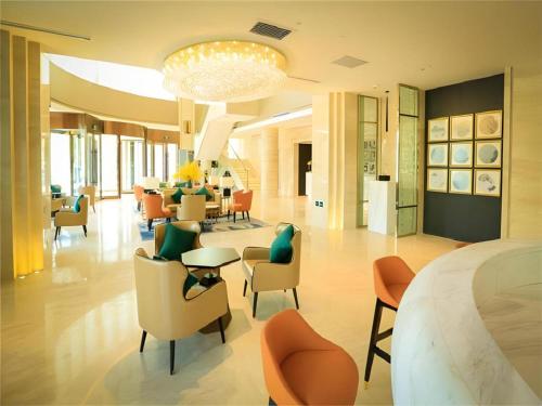 O zonă de relaxare la Jinjiang Metropolo Hotel - Turpan Administration Center