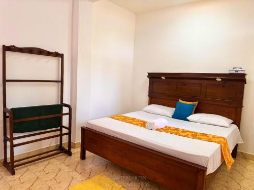 Una cama o camas en una habitación de Krautergarten Resort & Wellness