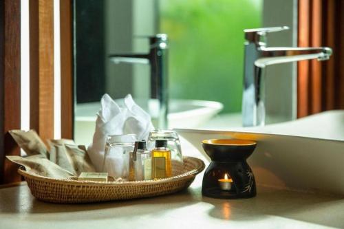 Ένα μπάνιο στο K.K inn Boutique Siem Reap