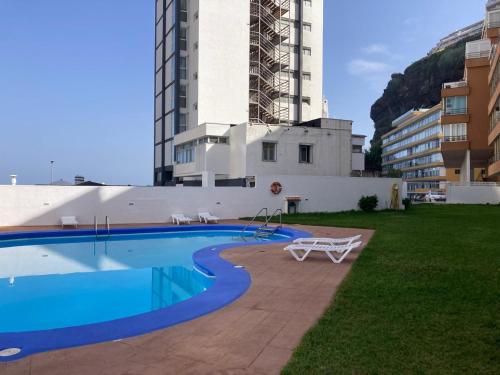 Swimmingpoolen hos eller tæt på Martianez