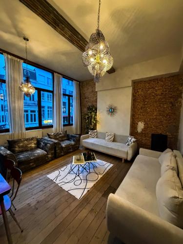 Χώρος καθιστικού στο LouLou Home's