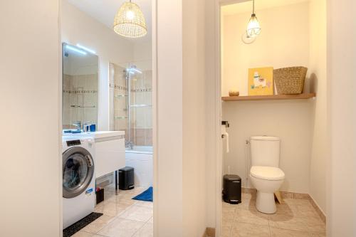 Ένα μπάνιο στο la terrasse de Landouge