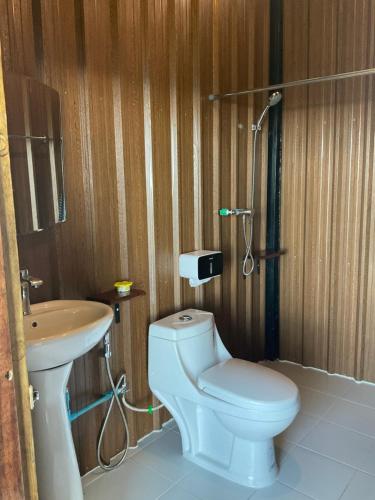 Phòng tắm tại The will glamping&camping