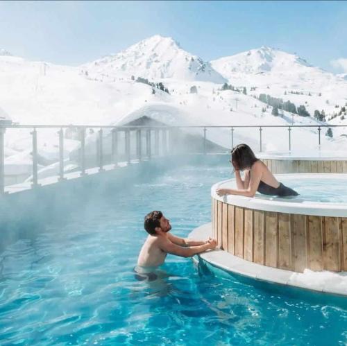 BELLE PLAGNE - LES NEREIDES - Les deux flocons