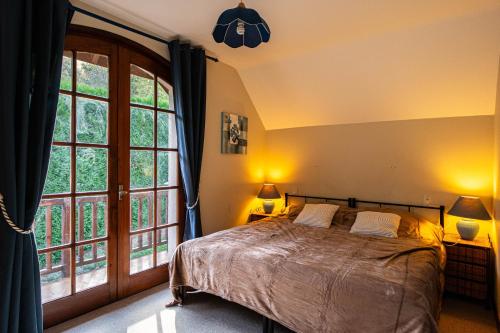 Postel nebo postele na pokoji v ubytování La Parenthèse Tamerza - Piscine Privée