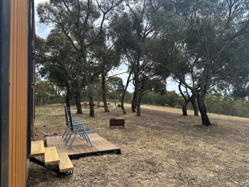 Zahrada ubytování Tallarook Hilltop Tiny House 3 by Tiny Away