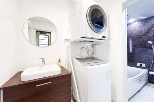 Et badeværelse på Grandioso Okinawa Pool Villa 8 - Vacation STAY 52643v