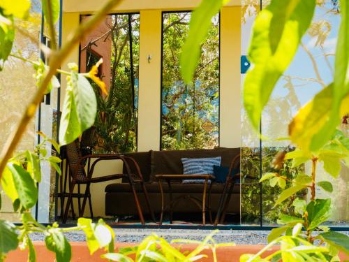 Aed väljaspool majutusasutust Chales Estrela Veadeiros Com Ofurô