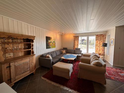 Posezení v ubytování Beitotind 1504