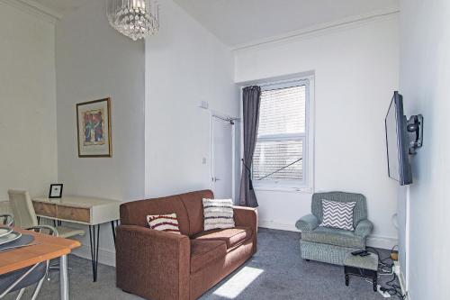 Istumisnurk majutusasutuses Montague House Apartments