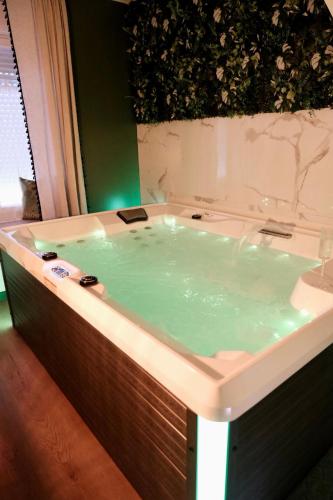 Φωτογραφία από το άλμπουμ του Jungle Room avec Jacuzzi privé σε Saint-Yzan-de-Soudiac