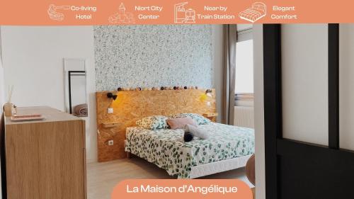 La maison d'Angelique - Coliving Hotel - Gare de Niort
