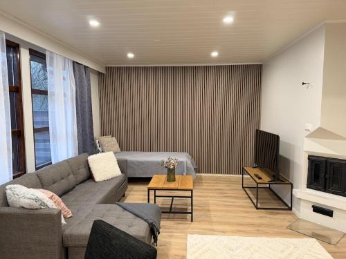 Area soggiorno di Apartment Kaarto