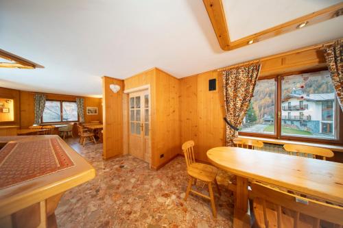 Posezení v ubytování Locanda del Lysjoch