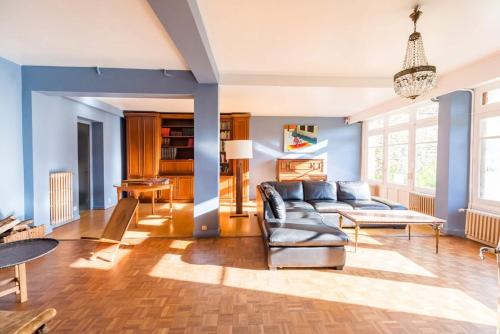 Posezení v ubytování Maison 8 pers jardin centre ville 15 min de plages