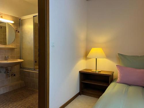 Koupelna v ubytování Pension Mountain View Sauerland