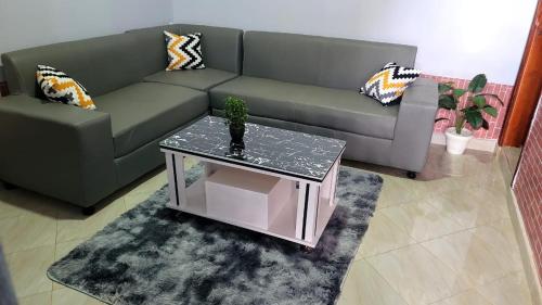 Posezení v ubytování The cozy apartments