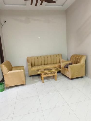 Et opholdsområde på Marhaba Guest House