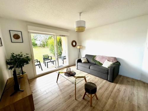 Posezení v ubytování Appartement neuf proche Guingamp